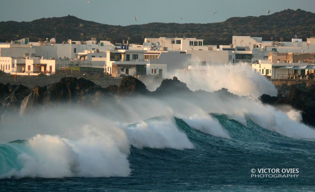 Temporal en El Golfo
